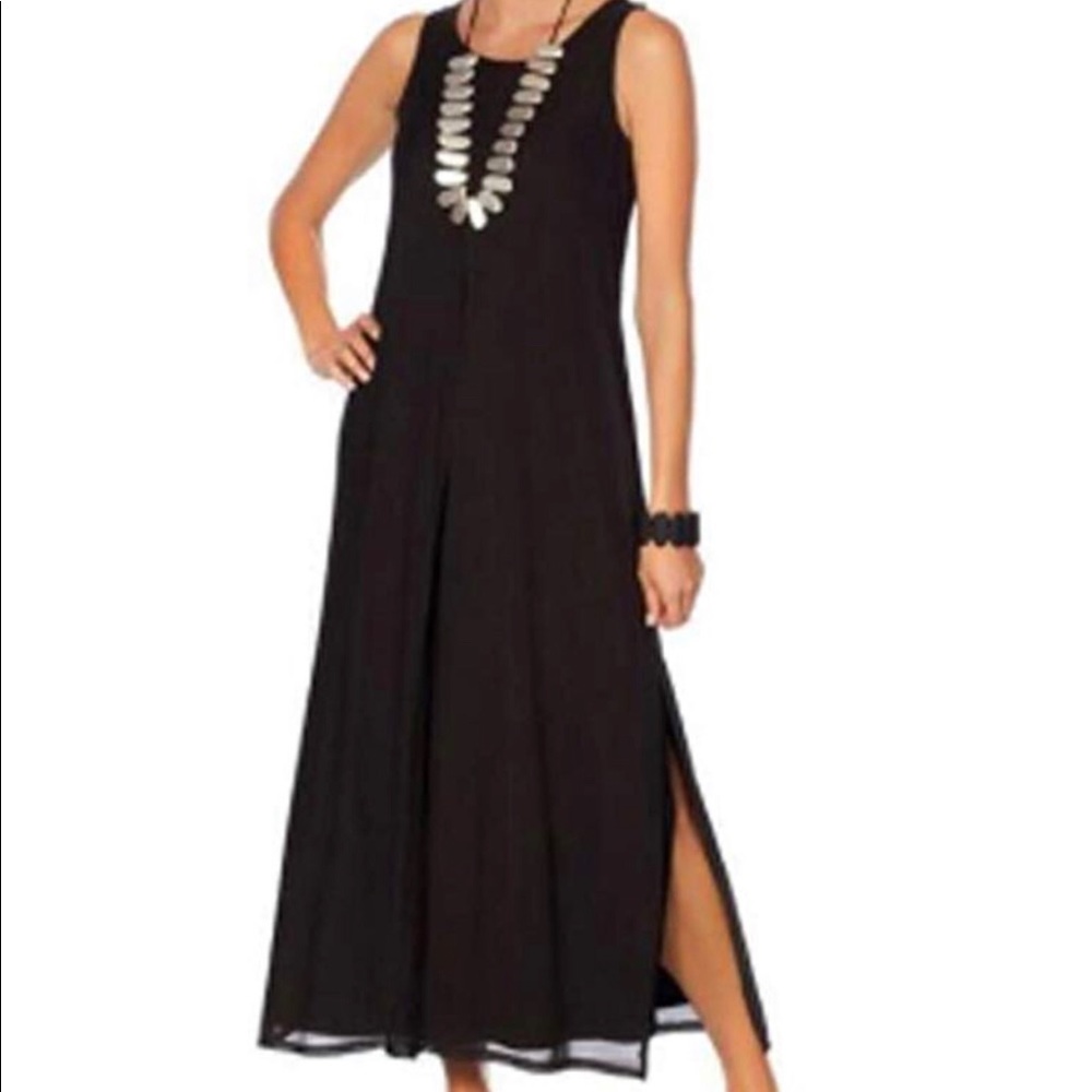 Marla Wynne Black Maxi Dress